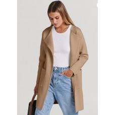 Women's Open Front Knit Lightweight Cardigan Casual Long Coatigan Sweater Lady Jacket Coat 2024 Fall Outerwear